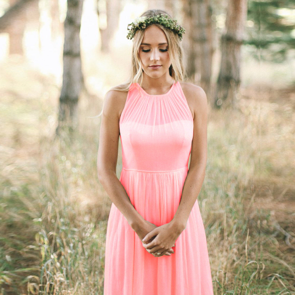 Elegant chiffon brudekjole til damer Stilla