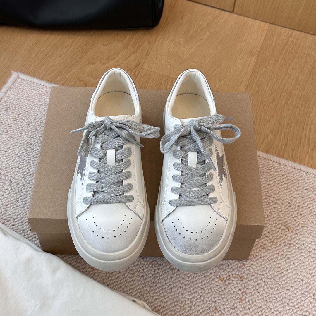 Dame Casual Star-Accent Sneakers Stilla