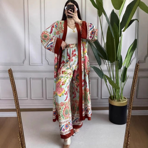 Damer Elegant Oversized Kimono-Style Cardigan Stilla