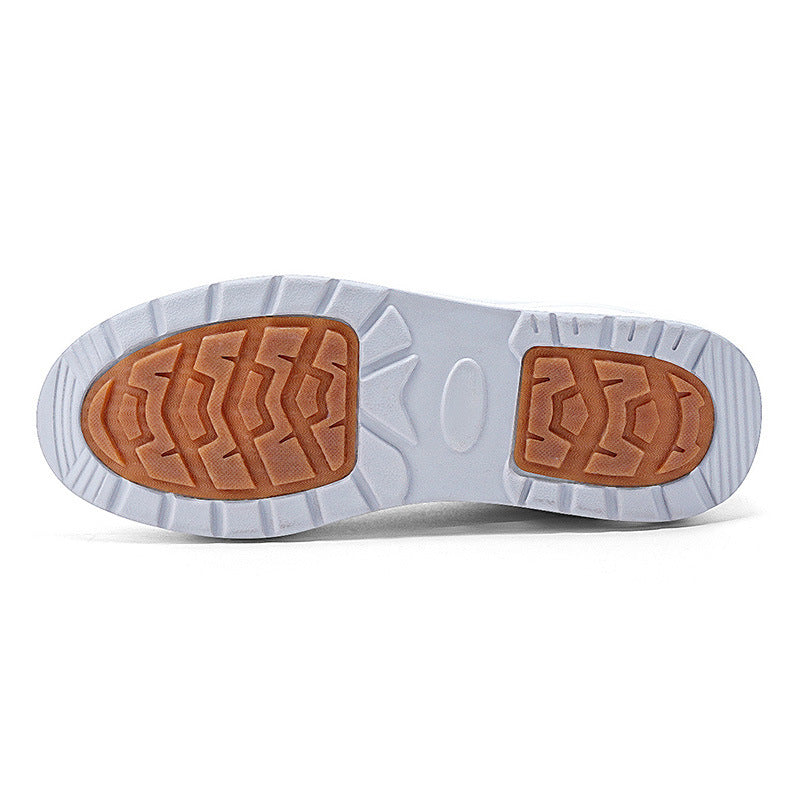 Dame nan åndbar plateau-gå-sneaker med synlig luftkammer og ortopædisk komfortsål Skovae