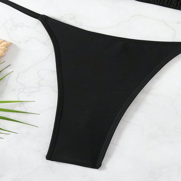 Dame Bikini-sæt med elegant trekantsdesign og justerbare stropper Stilla