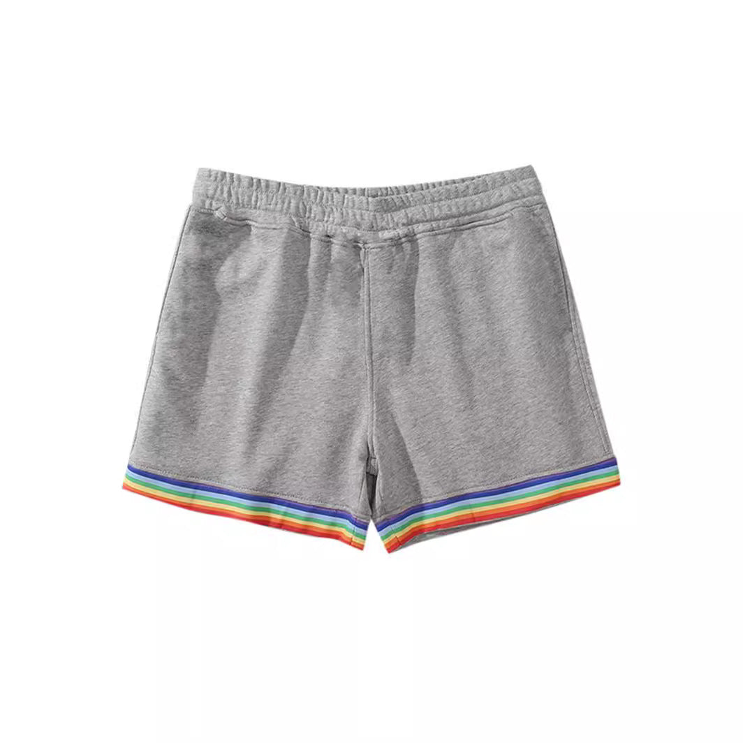 Damer Sporty Shorts med farverig stribedesign Stilla