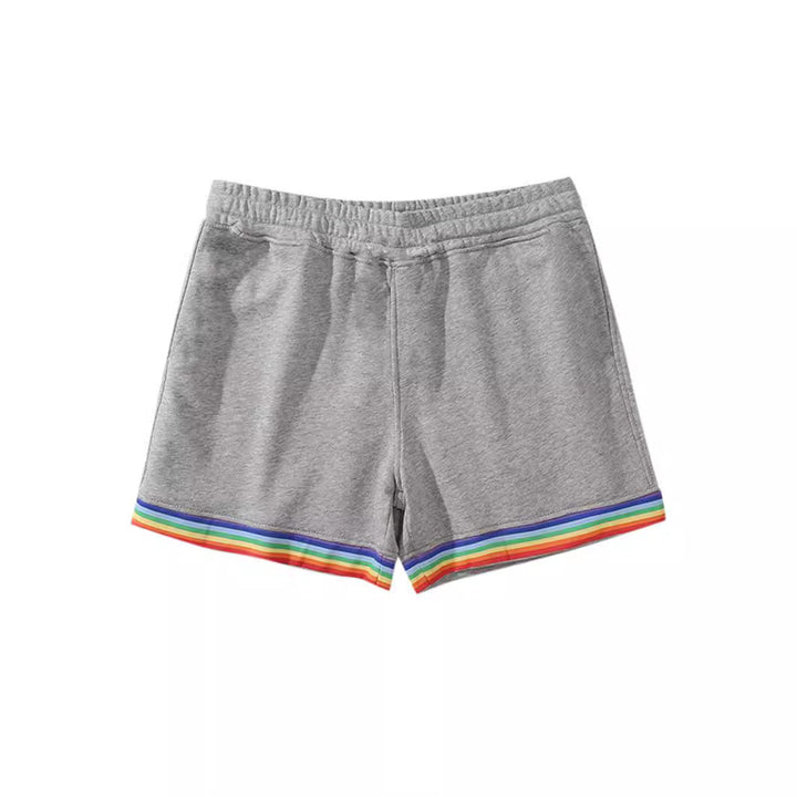 Damer Sporty Shorts med farverig stribedesign Stilla