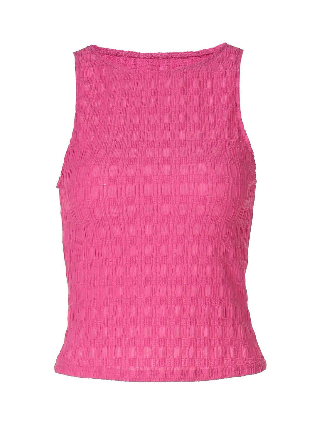 Damer Højhalset Crop-Top med struktureret design og elastisk materiale Stilla
