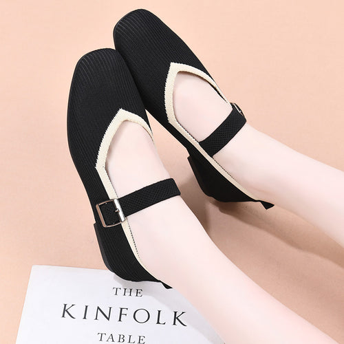 Femme Elegante Spænde rem Ballerinas Stilla