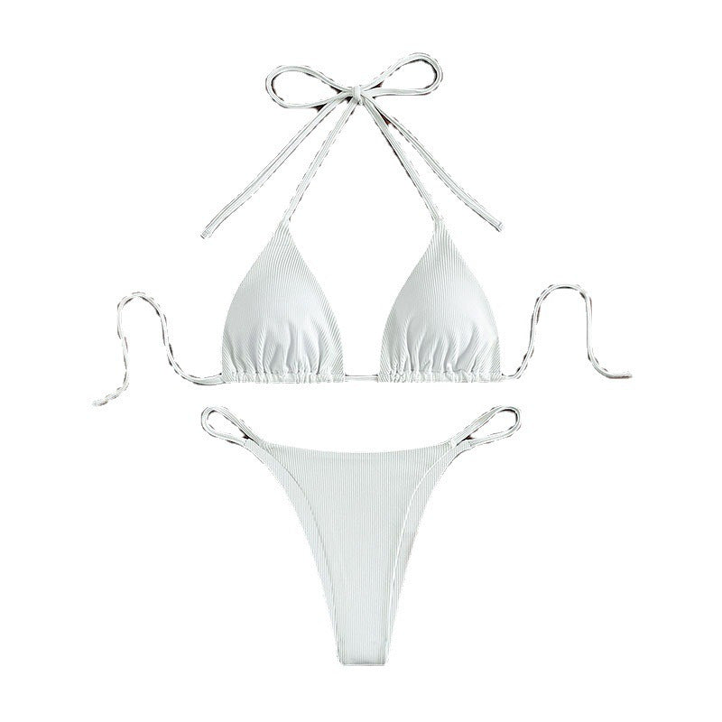 Dame triangulær bikini med smart bindesystem Skovae