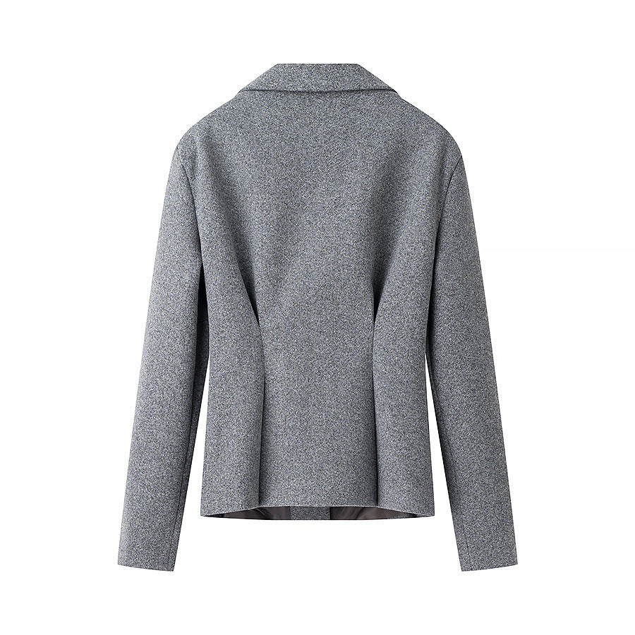 Dame blazer nederdel-sæt med elegant snit og klassiske detaljer Stilla