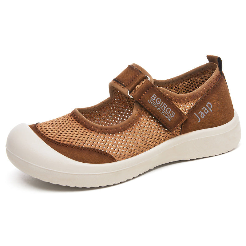 Femme Justerbare Åndbare Mesh Slipper Sko Stilla