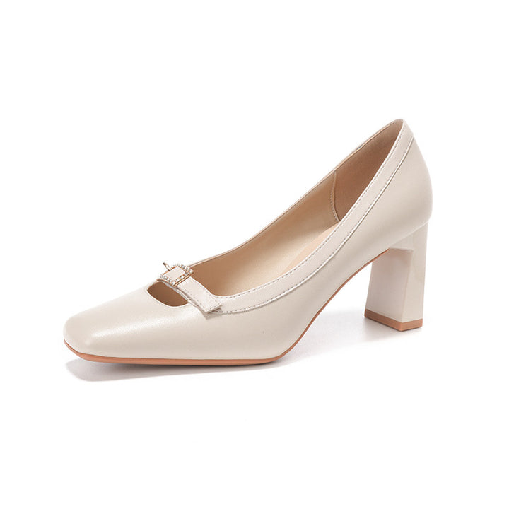 Femme Elegante Blockhæl pumps Stilla