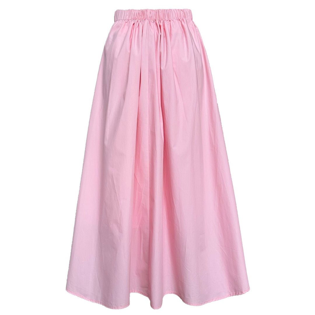 Stilla | Højtsiddende Midi Skirt