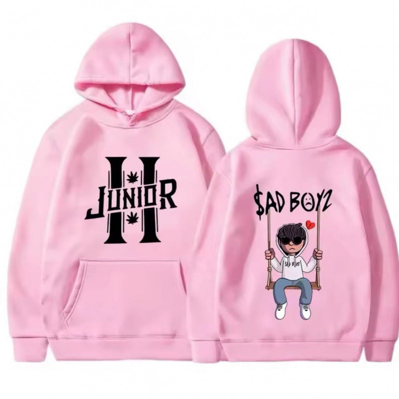 KVinders hoodie med unik grafisk design og komfortabel pasform Skovae