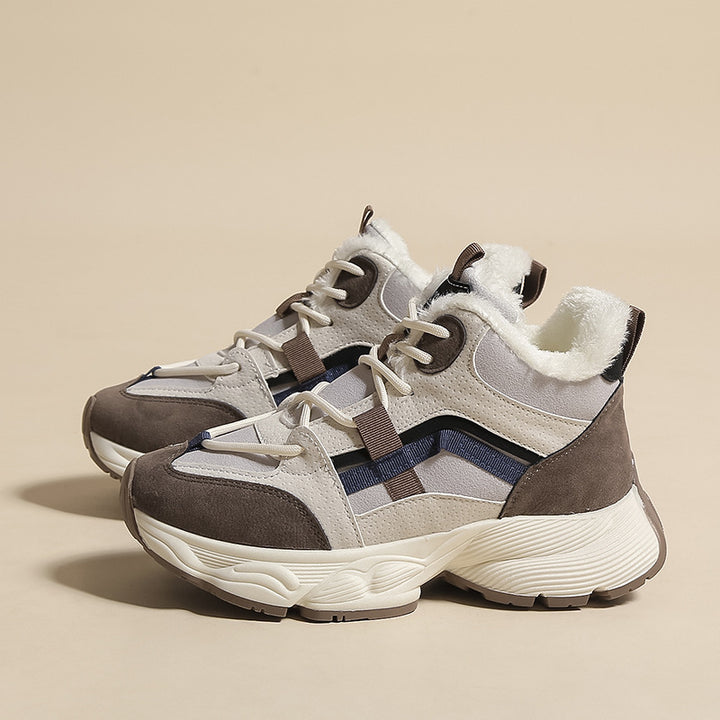 Dame High-Top Sneakers med blødt for og skridsikker sål Stilla