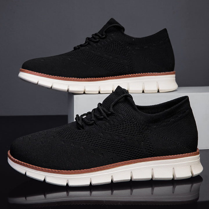 Herrer Stilfulde Lette Mesh Sneakers Stilla