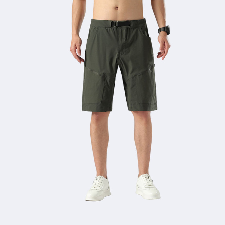 Herren alsidige Adventure-Shorts med justerbar talje og praktiske lommer Stilla