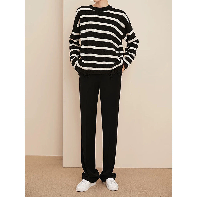 Dame afslappet oversized sæt med elegant silhuet Stilla