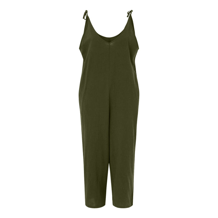Dame Fritids Spaghetti-strop Jumpsuit Stilla