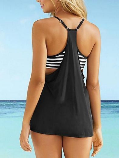 Dame Tankini-top med sportslig raffinement Stilla