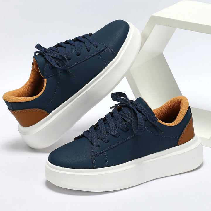 Dame Mode Sneakers med høj gummisål og innovativt design Stilla