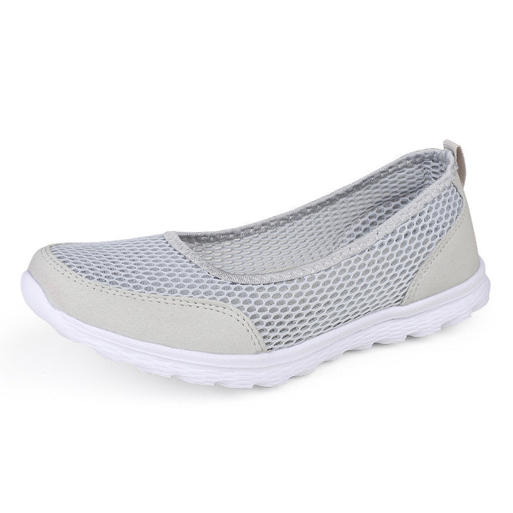 Femme Stretchy Slip-On Mesh Gå-Sko Stilla