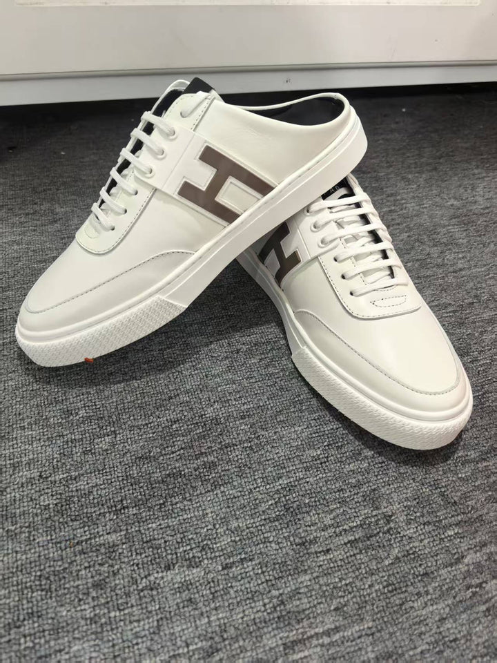 Mænds fritids læder sneakers Stilla