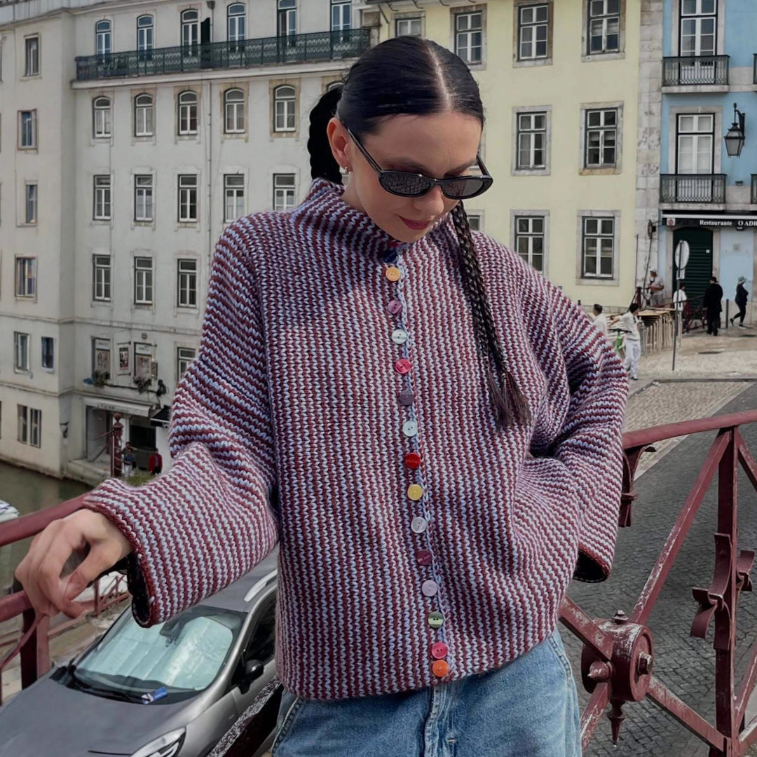 Damer stilfuld strikket sweater Stilla