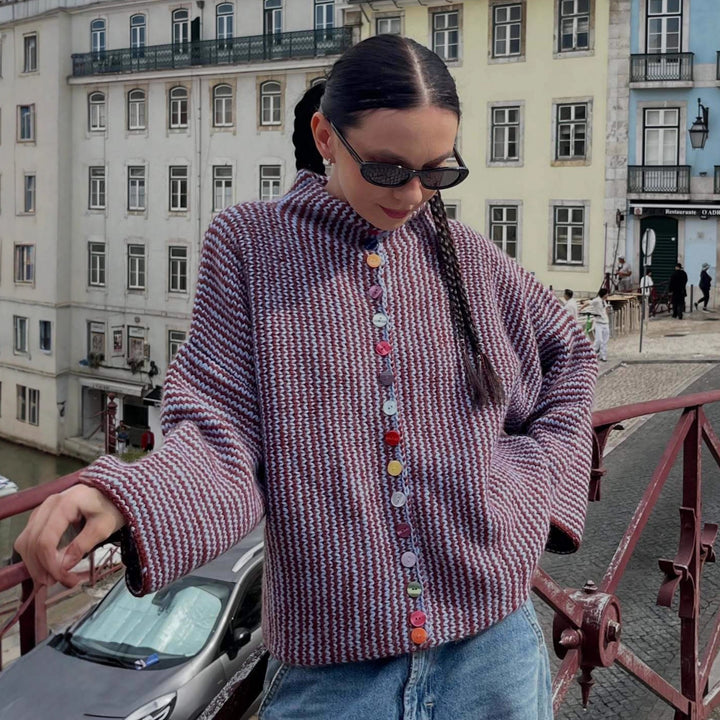 Damer stilfuld strikket sweater Stilla