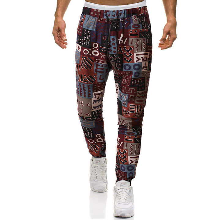 Herrer Stilfuld Urban Mønster Jogger-bukser Stilla