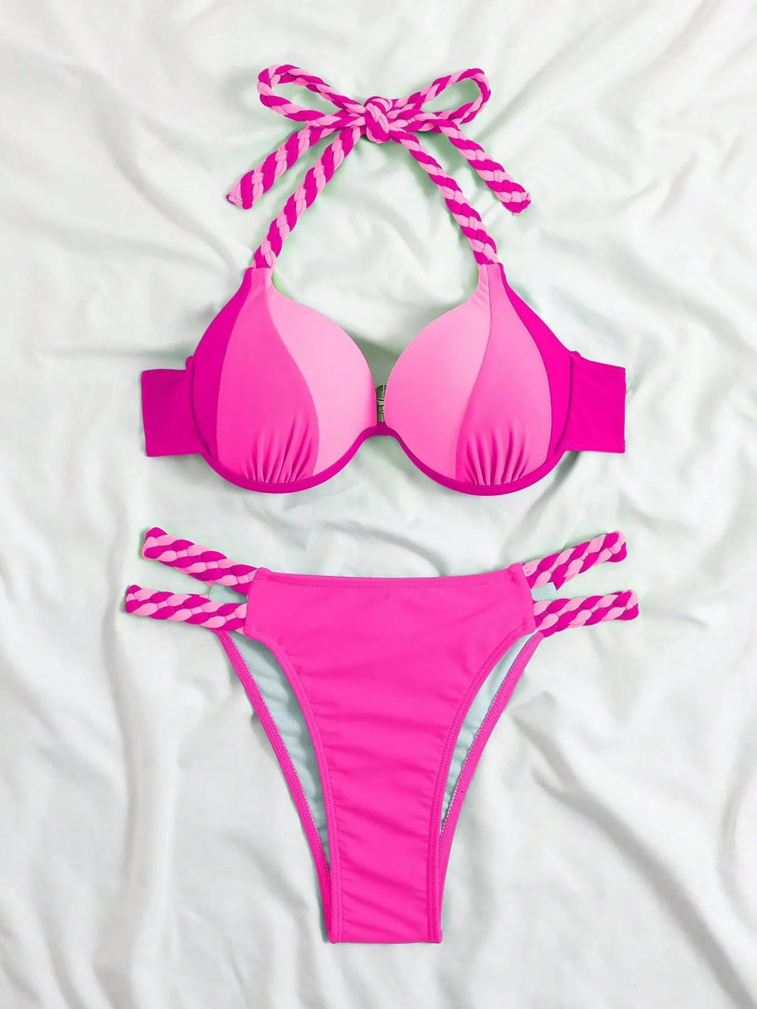 Femme Farverigt Bikini-Sæt Stilla