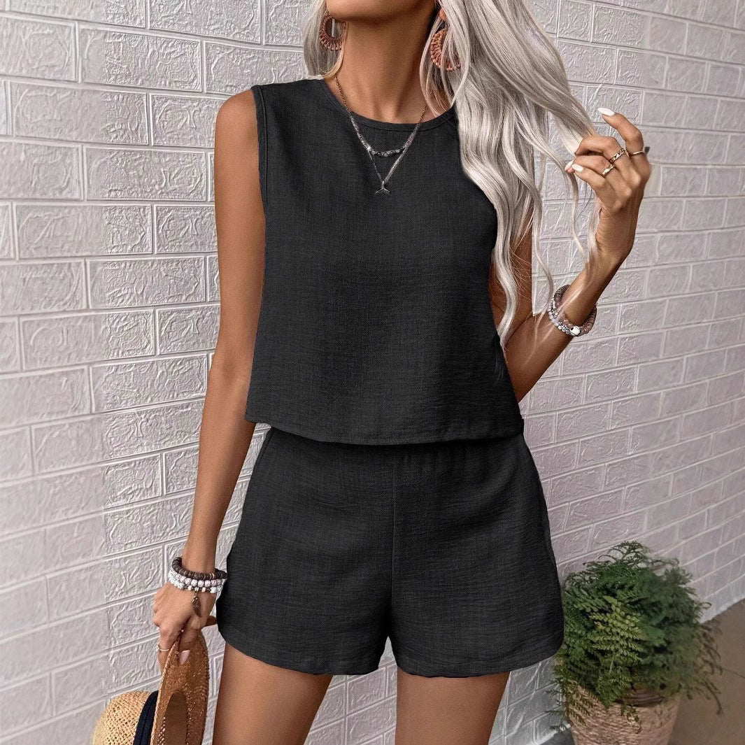Dame Chicer Kort Overall Stilla