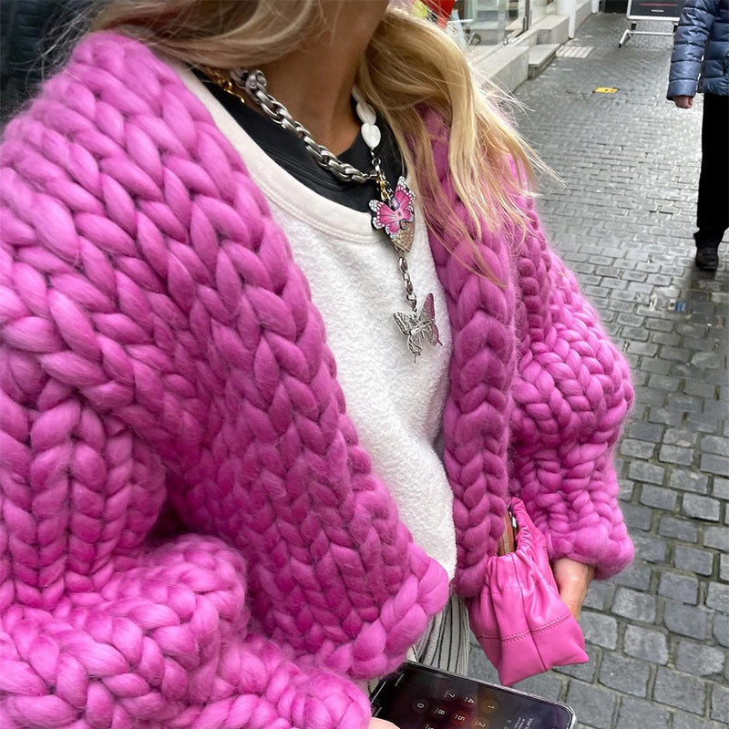 Dame Chunky Cardigan Stilla