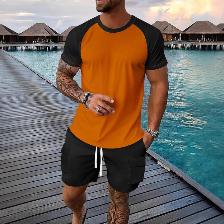 Herre Sports T-shirt med raglanærmer Stilla