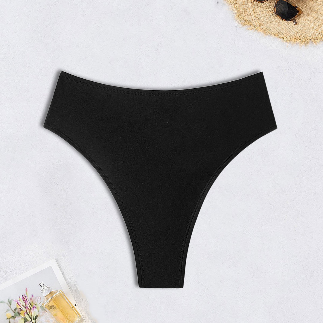 Dame Bikini-trusser med justerbare X-stropper og elegant design Skovae