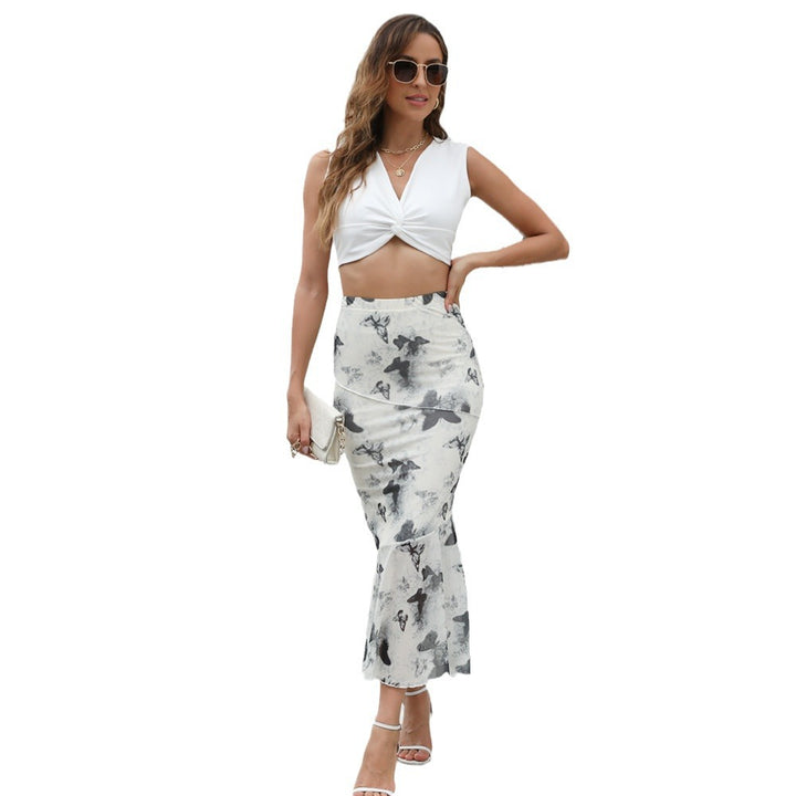 Femme Floral Print Maxiskirt Stilla