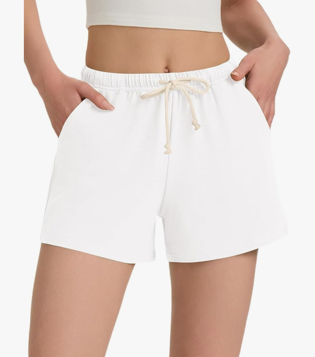 Dame Soft Cotton Drawstring Shorts Stilla