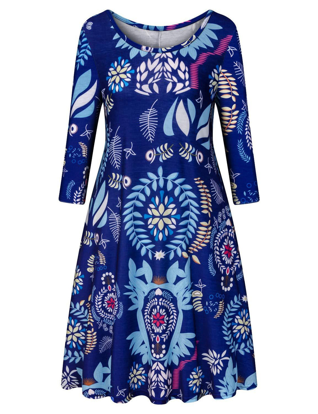 Dame Mode Tøj Kjole i elegant Boho-stil Stilla