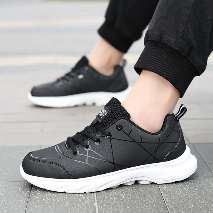 Herrer Lettere Performance Sneakers med Shock-Absorb Teknologi Stilla
