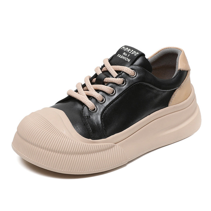 Dame Chunky Sole Mode Sneakers Stilla