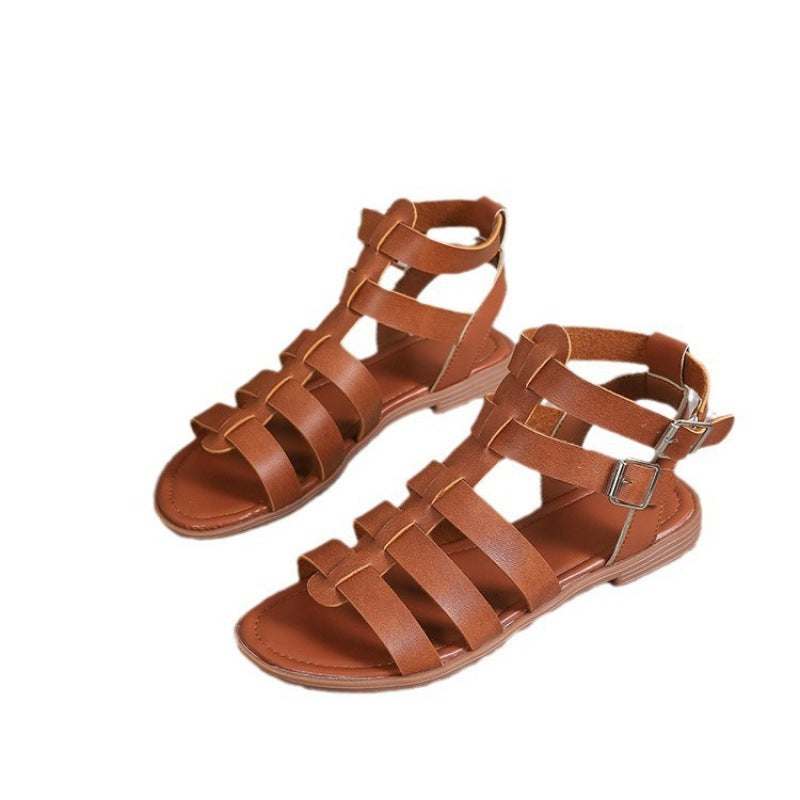 Dame mode Riemchen-sandaler med justerbare spænder og åndbart overmateriale Stilla