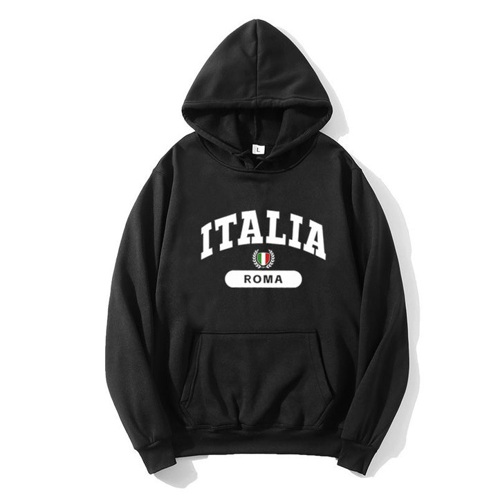 Kvinders hoodie med italiensk bydesign Skovae