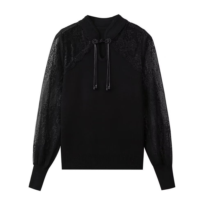 Femme Chic Spids-Detail Pullover Stilla