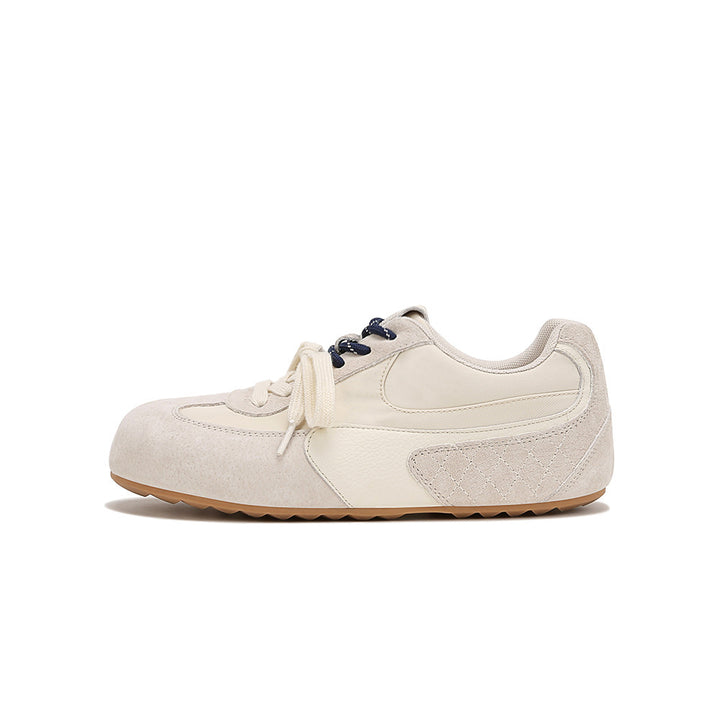 Dame Retro-inspirerede Low-Top Sports Sneakers med quiltede detaljer Stilla