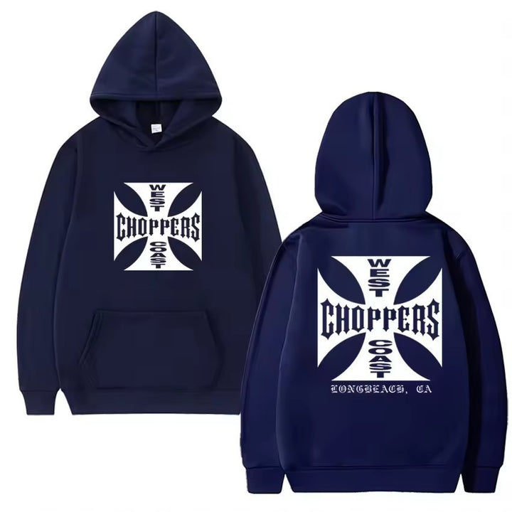 Kvinders hoodie med iøjnefaldende grafisk print og behagelig pasform Skovae
