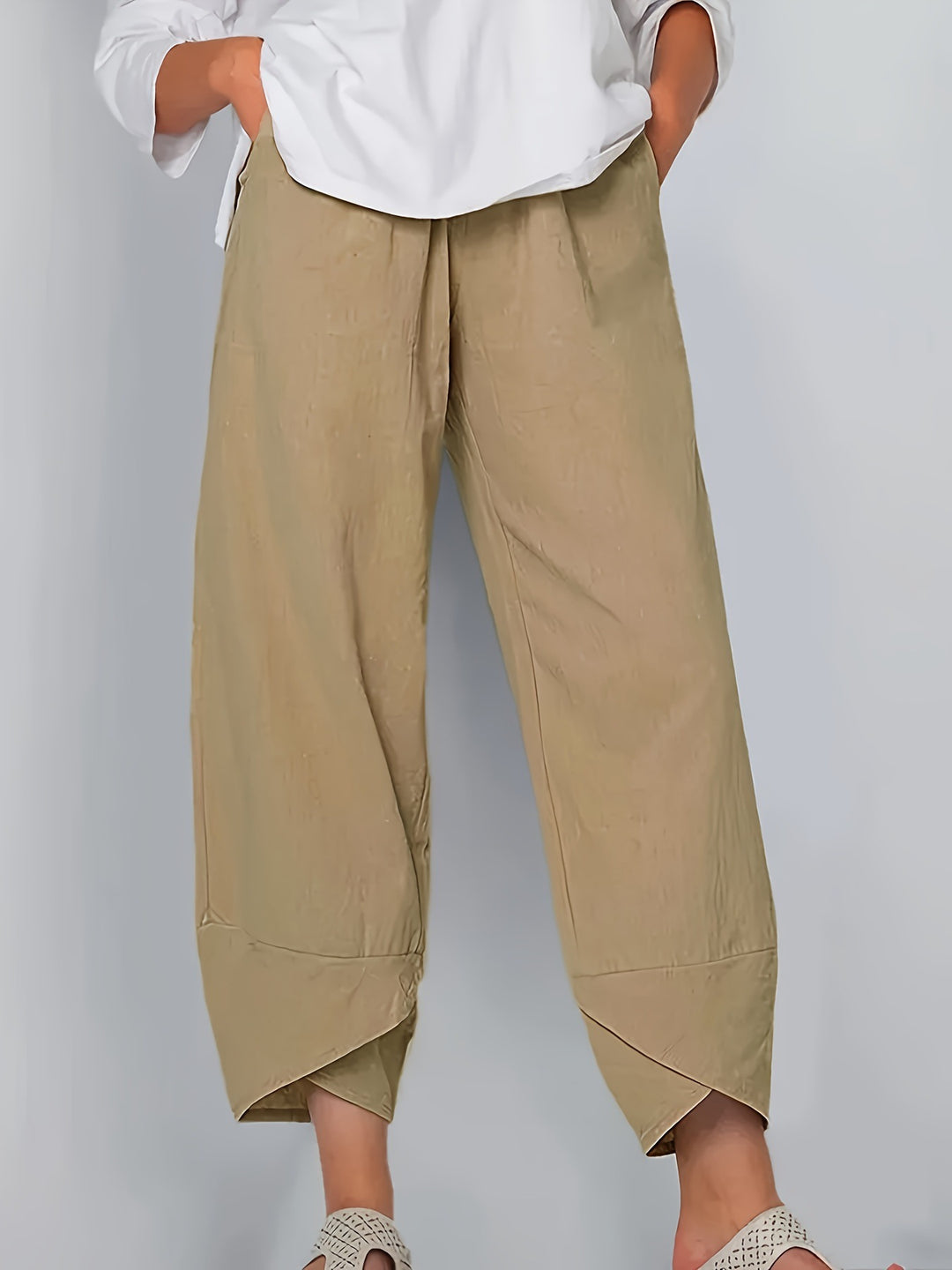 Femme Relaxed Fit Cropped Vidde-Ben-Bukser Stilla