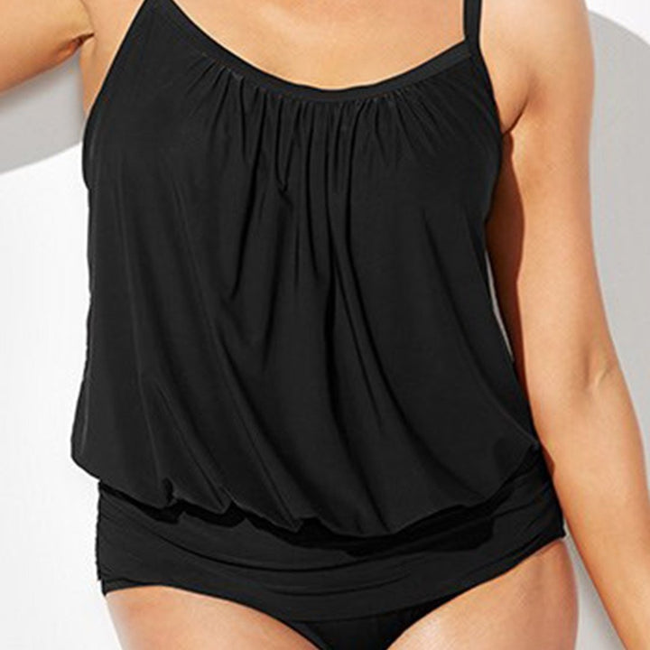 Dame Flydende Bade-Tankini-Overdel Stilla