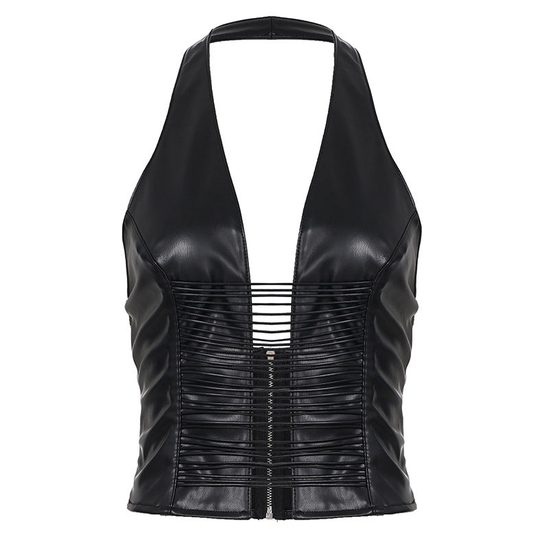 Damer Glamourøst Crop Top Skovae