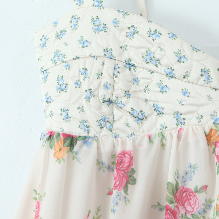 Femme Floral Print Sommerkjole Stilla