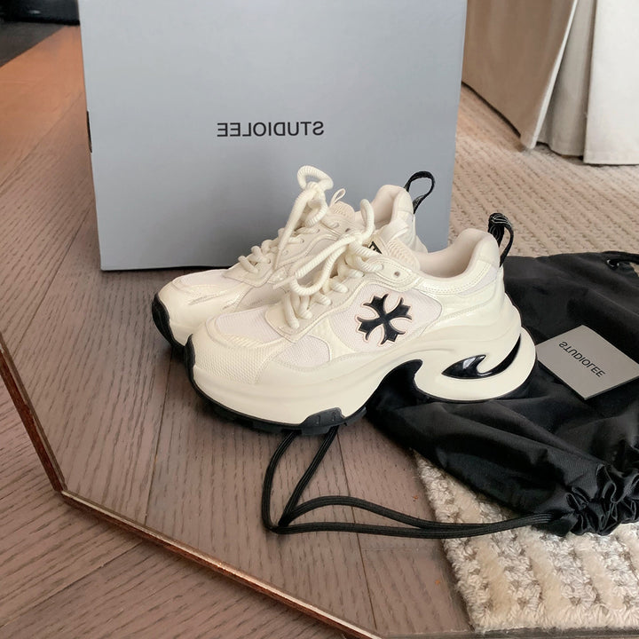 Dame Fritids Chunky Sneakers Stilla