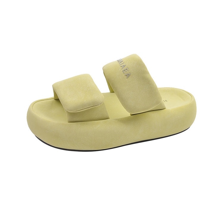 Femme Comfort Slide Sandaler med justerbare remme Stilla