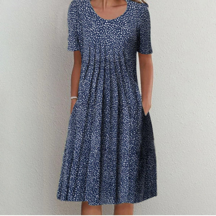 Kvinder Floral Print Afslappet Maxi Kjole Stilla