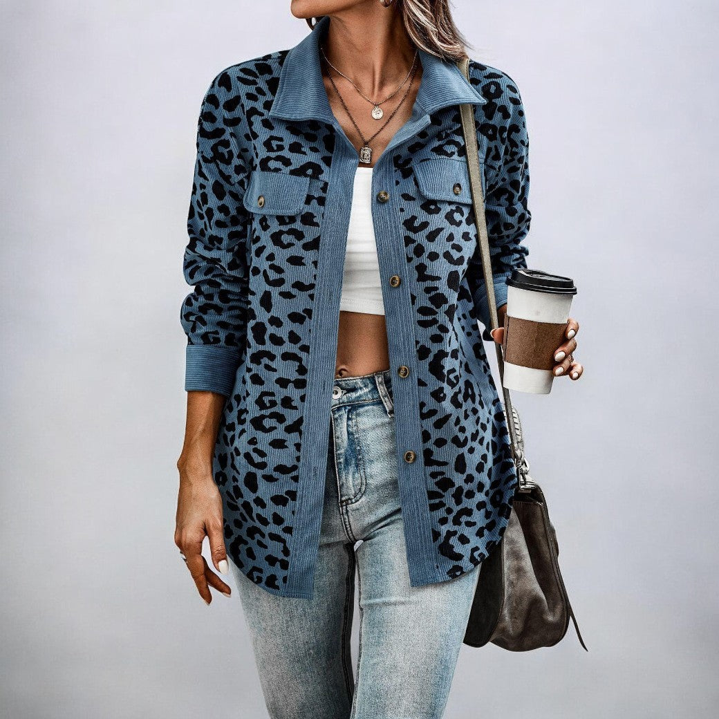 Stilla | Elegant Leopardjakke
